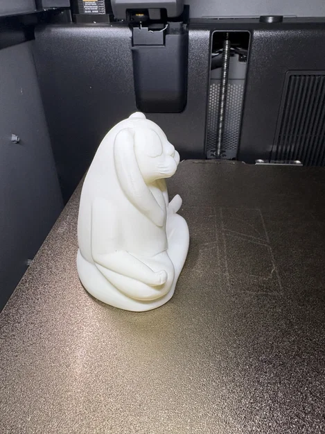 Chú thỏ thiền định (Meditating Rabbit) - Image 3