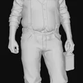 Mô hình Uncle Red Dead Redemption 2 (RDR2) chi tiết cho in 3D - Thumbnail 2