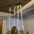Khớp nối 3 hướng kèm khoen (3-way swivel with a split ring) - Thumbnail 1