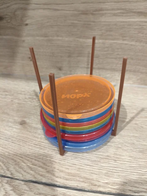 Khay Đựng Hộp Đồ Ăn Dặm Chồng Tầng (Ø 13.5 cm) - Image 2