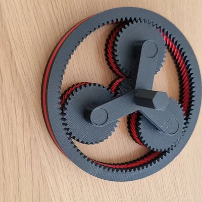 Planetary Fidget Spinner - Con quay bánh răng hành tinh