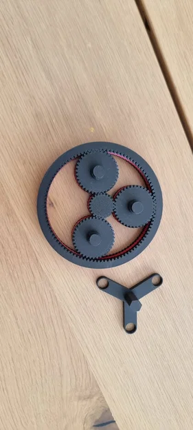 Planetary Fidget Spinner - Con quay bánh răng hành tinh - Image 4