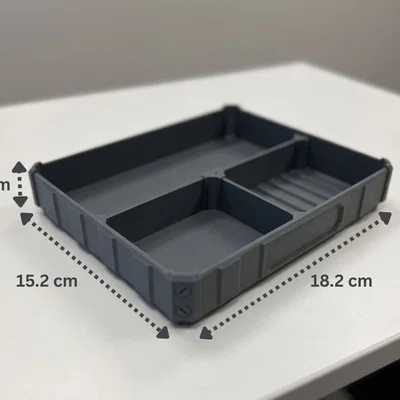 Khay chồng tầng phong cách hầm hố (Rugged Stackable Tray)