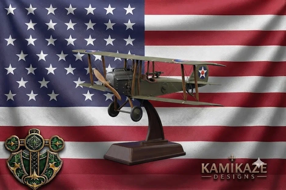 Mô hình máy bay WW1 American Dayton-Wright DH-4 - Image 1
