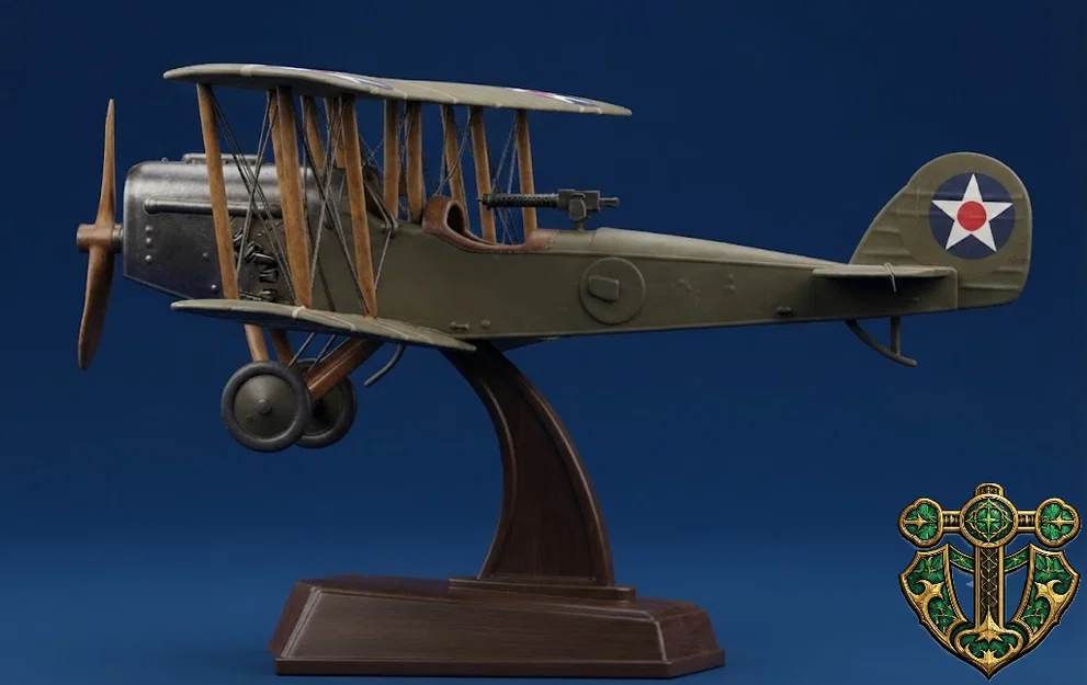 Mô hình máy bay WW1 American Dayton-Wright DH-4 - Image 2