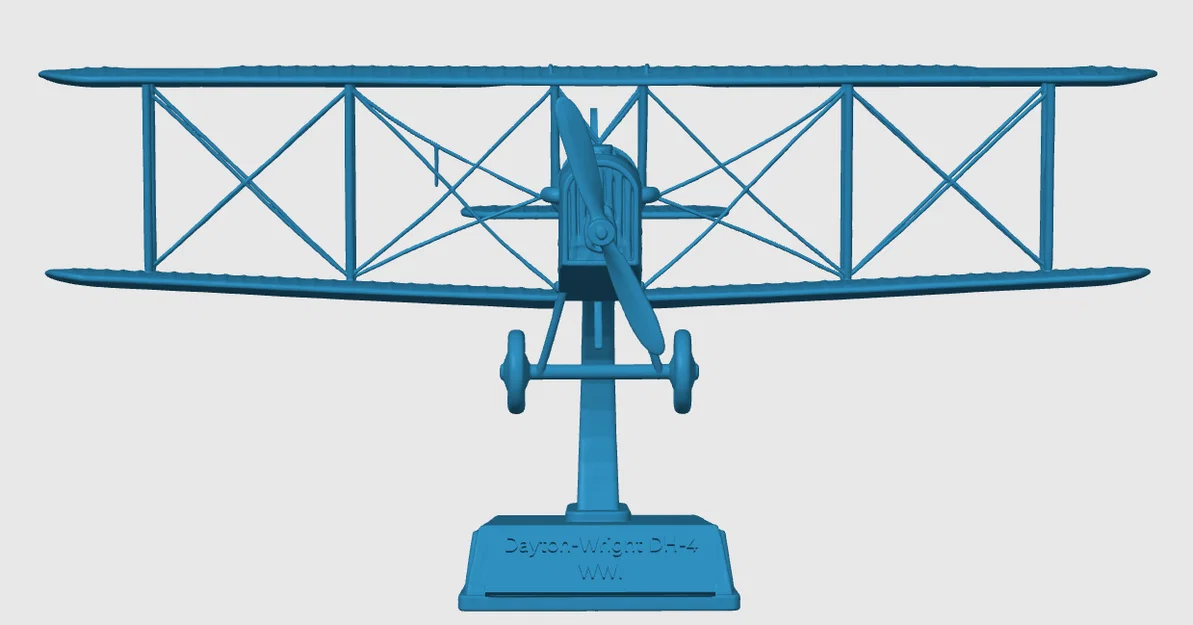 Mô hình máy bay WW1 American Dayton-Wright DH-4 - Image 3
