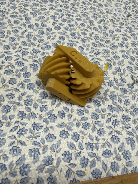 Mô hình Helix Gear Fidget - Đồ chơi bánh răng xoắn 3D giải trí - Image 1
