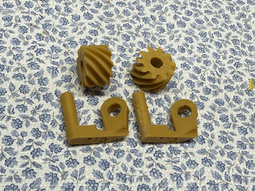Mô hình Helix Gear Fidget - Đồ chơi bánh răng xoắn 3D giải trí - Image 2