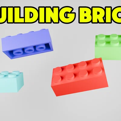 Gạch Lắp Ráp 2x4 – Khối Xây Dựng In 3D