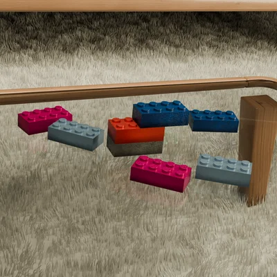 Gạch Lắp Ráp 2x4 – Khối Xây Dựng In 3D