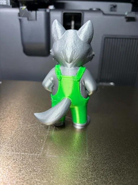 Gardener Wolf – Mô hình sói làm vườn đáng yêu để in 3D - Image 5