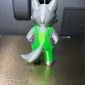 Gardener Wolf – Mô hình sói làm vườn đáng yêu để in 3D - Thumbnail 5