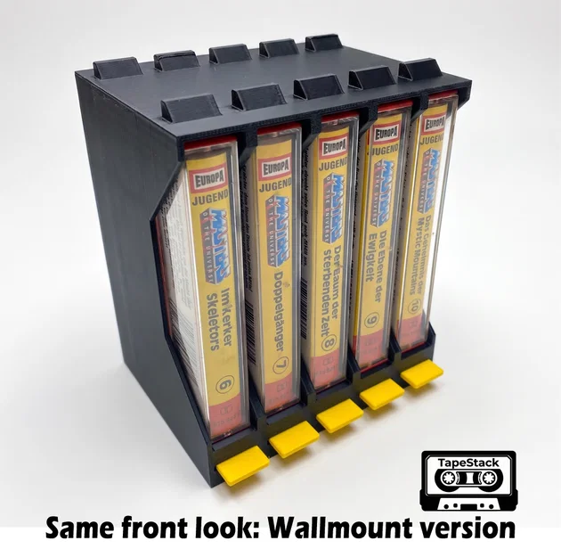 TapeStack WALLMOUNT RACK - Giá treo băng cassette với cơ chế PUSH-TO-PICK cực đã - Image 3
