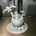 Mô hình in 3D: Khung cảnh thư giãn cùng quả dứa nhiệt đới - Thumbnail 2