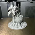 Mô hình in 3D: Khung cảnh thư giãn cùng quả dứa nhiệt đới - Thumbnail 4