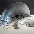 Đèn treo tường hình bán nguyệt (Halfmoon Wall Lamp) in 3D - Thumbnail 6