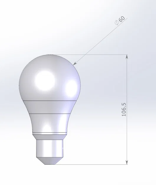 Đèn treo tường hình bán nguyệt (Halfmoon Wall Lamp) in 3D - Image 10