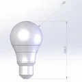Đèn treo tường hình bán nguyệt (Halfmoon Wall Lamp) in 3D - Thumbnail 10