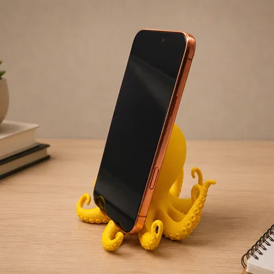 Đế giữ điện thoại hình bạch tuộc (Octopus Phone Stand)