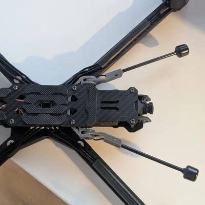 Giá đỡ ăng-ten gấp gọn cho Axisflying Manta 10 (Walksnail Avatar)