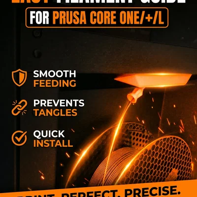 Bộ Dẫn Nhựa Chính Xác (Precise Filament Guide) cho Prusa Core One/+/L