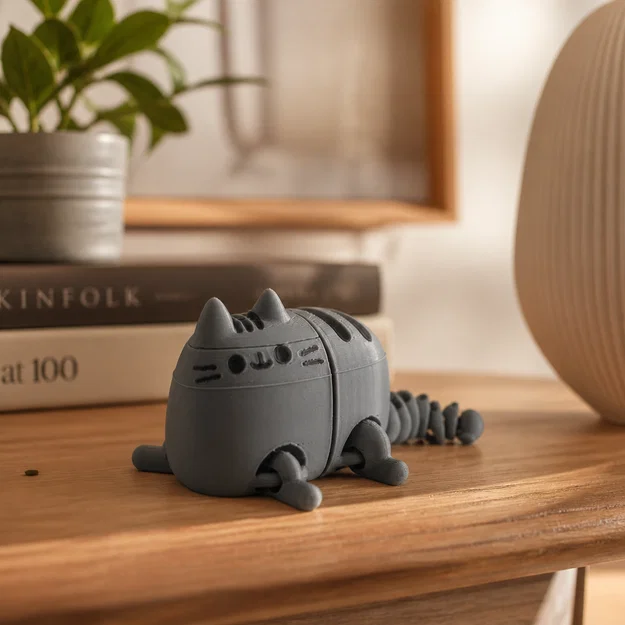 Mô hình Mèo Pusheen Flexi Toy - Image 1