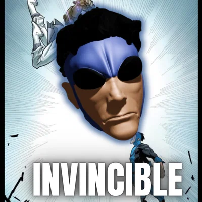 Mô hình đầu nhân vật Invincible (IMPROVED) dành cho figure