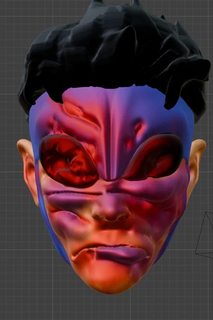 Mô hình đầu nhân vật Invincible (IMPROVED) dành cho figure - Image 5