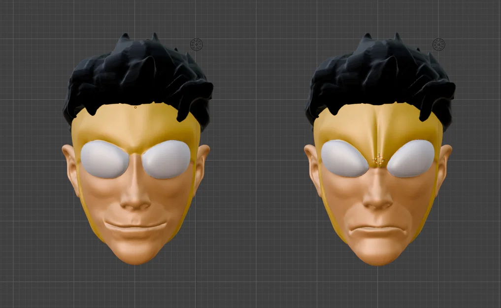 Mô hình đầu nhân vật Invincible (IMPROVED) dành cho figure - Image 9