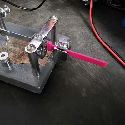 Thanh mở rộng cho khóa điện báo Vibroplex (Slow Down CW)