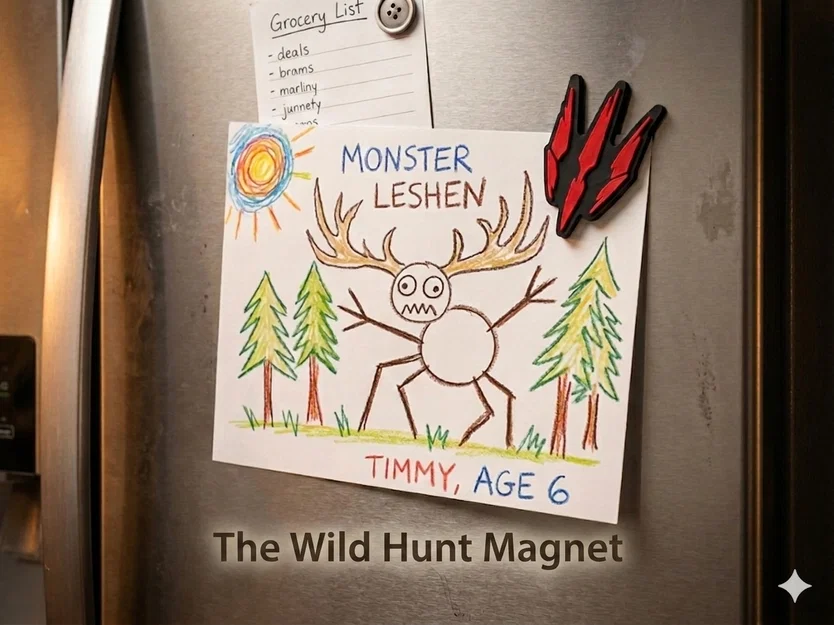 Nam châm The Witcher: Wild Hunt - Không cần MMU - Image 1