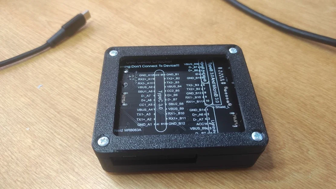 Hộp bảo vệ in 3D cho thiết bị kiểm tra cáp USB Treedix (M3) - Image 2