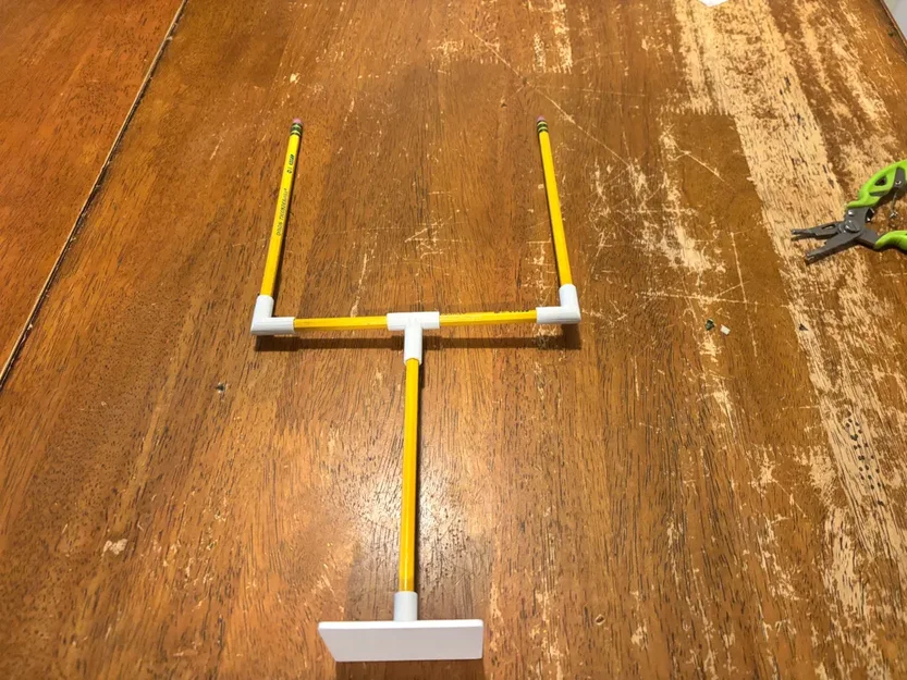 Cầu môn bóng bầu dục bằng giấy (Paper Football Goal) - Image 1