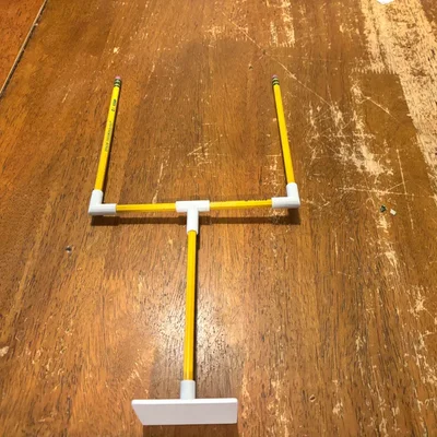 Cầu môn bóng bầu dục bằng giấy (Paper Football Goal)