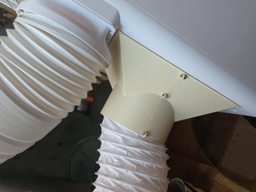Phễu Lấy Gió Cho Máy Lạnh Di Động (Chuyển đổi 2 ống, 150mm) - Image 1