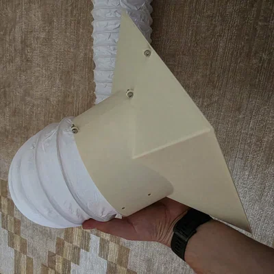 Phễu Lấy Gió Cho Máy Lạnh Di Động (Chuyển đổi 2 ống, 150mm)