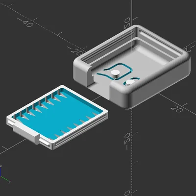 Vỏ bảo vệ 3D cho ESP32-C3 Supermini kèm nắp đậy