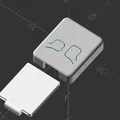 Vỏ bảo vệ 3D cho ESP32-C3 Supermini kèm nắp đậy - Thumbnail 4