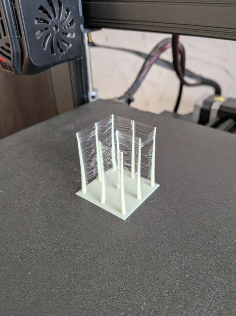 Mô hình test in 3D Stringing/Retraction giúp tinh chỉnh máy in - Image 1