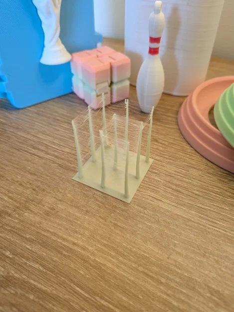 Mô hình test in 3D Stringing/Retraction giúp tinh chỉnh máy in - Image 2