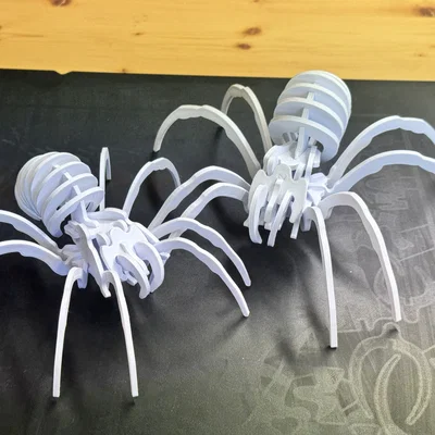 Bộ xếp hình con nhện (Spider Puzzle) + Hướng dẫn lắp ráp