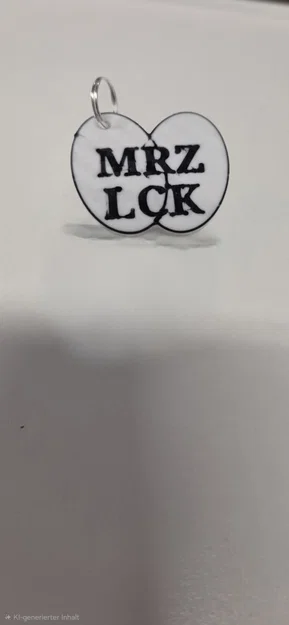 Móc khóa MRZ LCK - Image 1