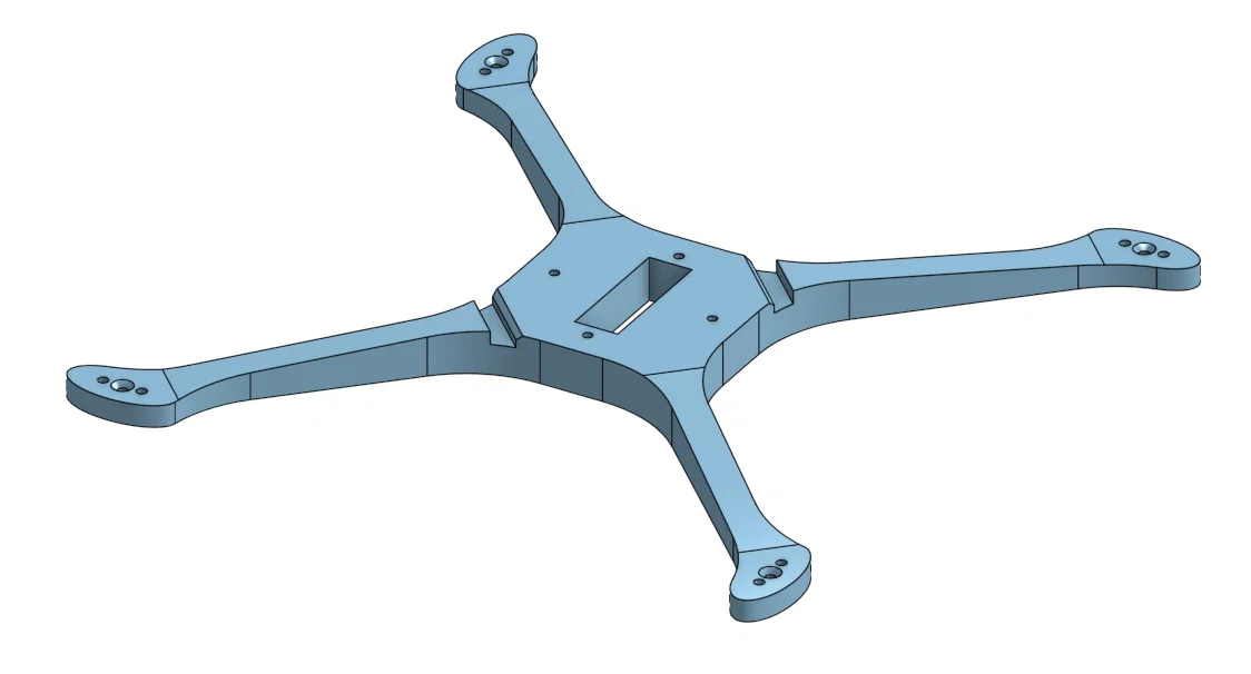 Khung gá thử nghiệm dạng module cho drone (Test Bed) - Image 1
