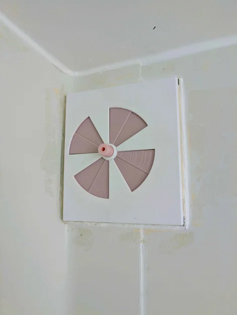 Nắp che lỗ thông gió phòng tắm 200x200mm - Image 1