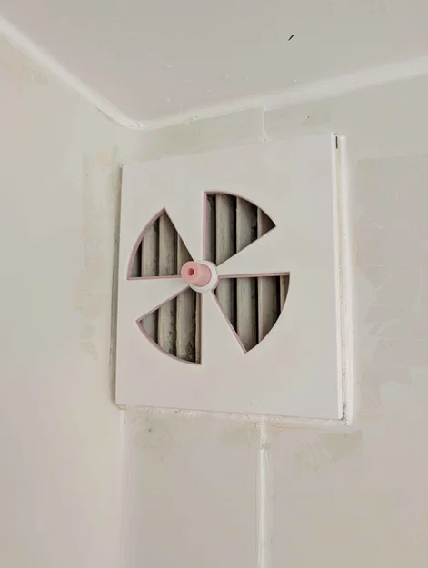 Nắp che lỗ thông gió phòng tắm 200x200mm - Image 2