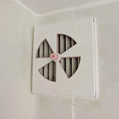 Nắp che lỗ thông gió phòng tắm 200x200mm