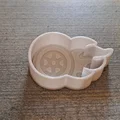 Khuôn cắt bánh quy hình bánh xe rực lửa Flaming Wheel độc đáo - Thumbnail 1