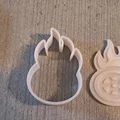 Khuôn cắt bánh quy hình bánh xe rực lửa Flaming Wheel độc đáo - Thumbnail 3