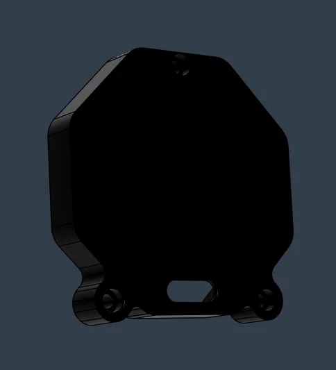 Vỏ hộp bảo vệ màn hình tròn 1.28 inch (GC9A01) in 3D - Image 2