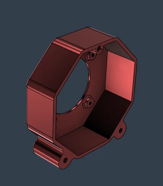 Vỏ hộp bảo vệ màn hình tròn 1.28 inch (GC9A01) in 3D - Image 3